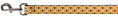 Load image into Gallery viewer, Dog Leash - Wallpaper1 Ogee Tan/Orange/Brown
