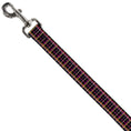 Load image into Gallery viewer, Dog Leash - Wire Grid Black/Orange/Purple
