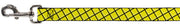 Dog Leash - Wire Grid Yellow/Black/Gray