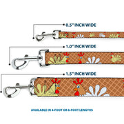 Dog Leash - Waffle/Chicken Poses