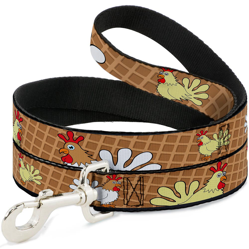 Dog Leash - Waffle/Chicken Poses
