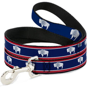 Dog Leash - Wyoming Flags