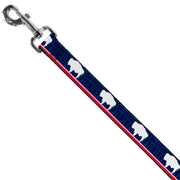 Dog Leash - Wyoming Flags/WYOMING Typography