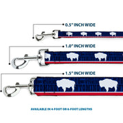 Dog Leash - Wyoming Flags/WYOMING Typography