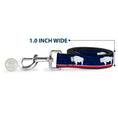Load image into Gallery viewer, Dog Leash - Wyoming Flags/WYOMING Typography
