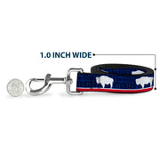 Dog Leash - Wyoming Flags/WYOMING Typography