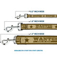 Load image into Gallery viewer, Dog Leash - WANTED-DEAD OR ALIVE/Star Tans
