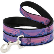 Dog Leash - Washington MT. RAINIER Sunset Landscape