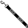 Load image into Gallery viewer, Buckle-Down Dog Leash - XXX Black/White
