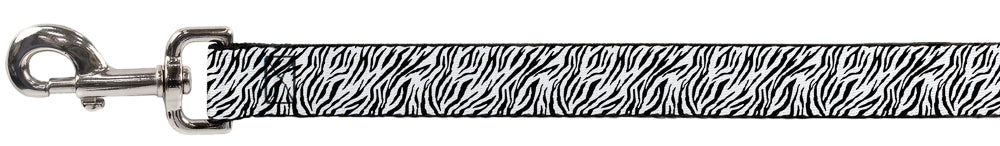Dog Leash - Zebra 2 White