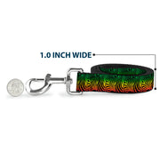 Dog Leash - Zebra Head Rasta