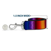 Dog Leash - Zarape3 Vertical Multi Color Fade