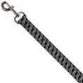 Load image into Gallery viewer, Dog Leash - Zig Zag Black/Gray/White
