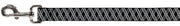 Dog Leash - Zig Zag Black/Gray/White