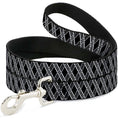 Load image into Gallery viewer, Dog Leash - Zig Zag Black/Gray/White
