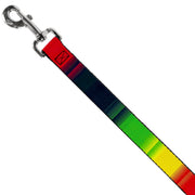 Dog Leash - Zarape4 Vertical Rasta