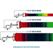 Dog Leash - Zarape4 Vertical Rasta