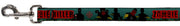 Dog Leash - ZOMBIE KILLER Zombie March Green/Red/Black