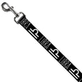 Load image into Gallery viewer, Dog Leash - Zodiac LIBRA/Symbol Black/White
