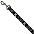 Load image into Gallery viewer, Dog Leash - Zodiac SCORPIO/Symbol Black/White
