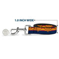 Load image into Gallery viewer, Dog Leash - Arizona Flag Red/Yellow/Gold/Blue
