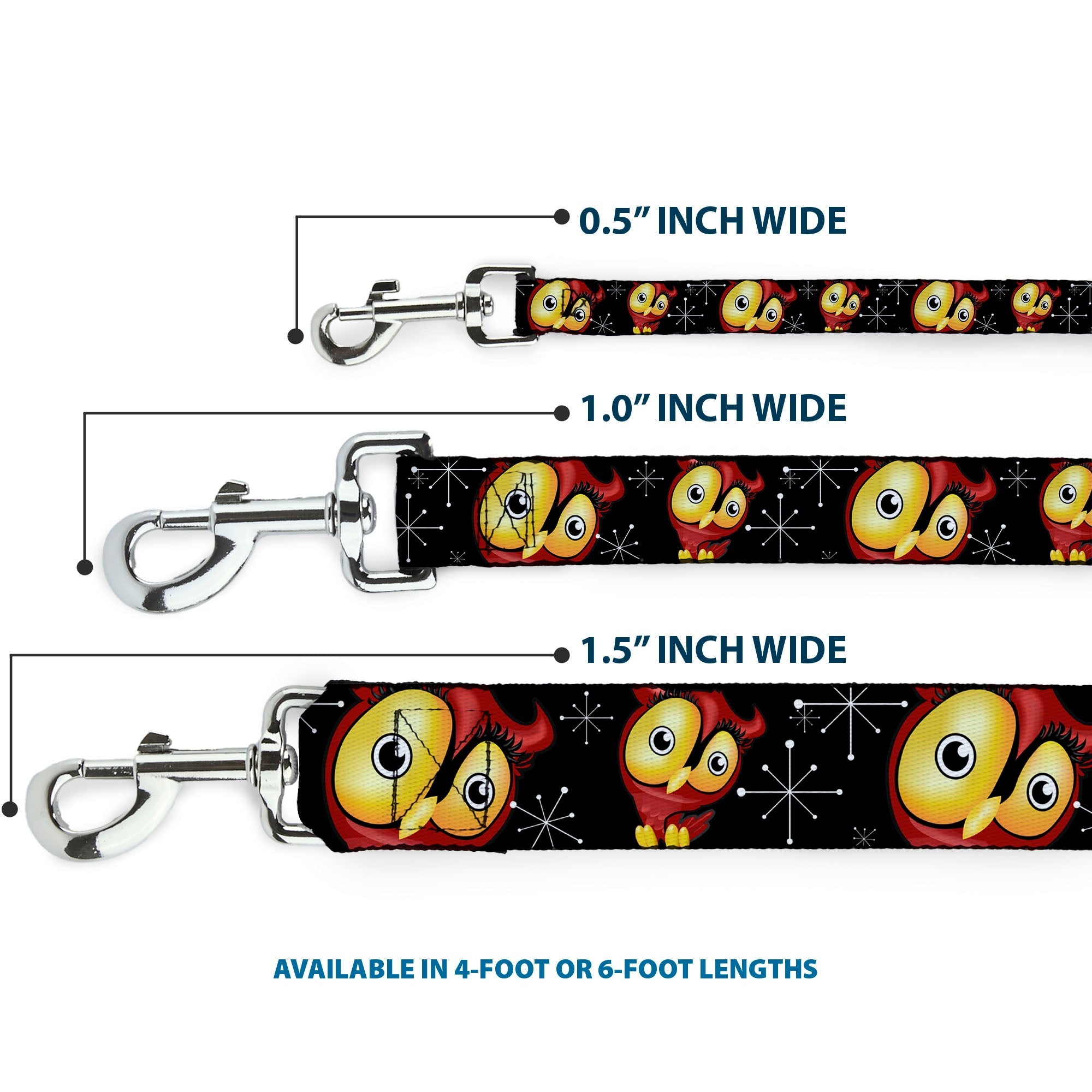 Dog Leash - Big Eye Owl