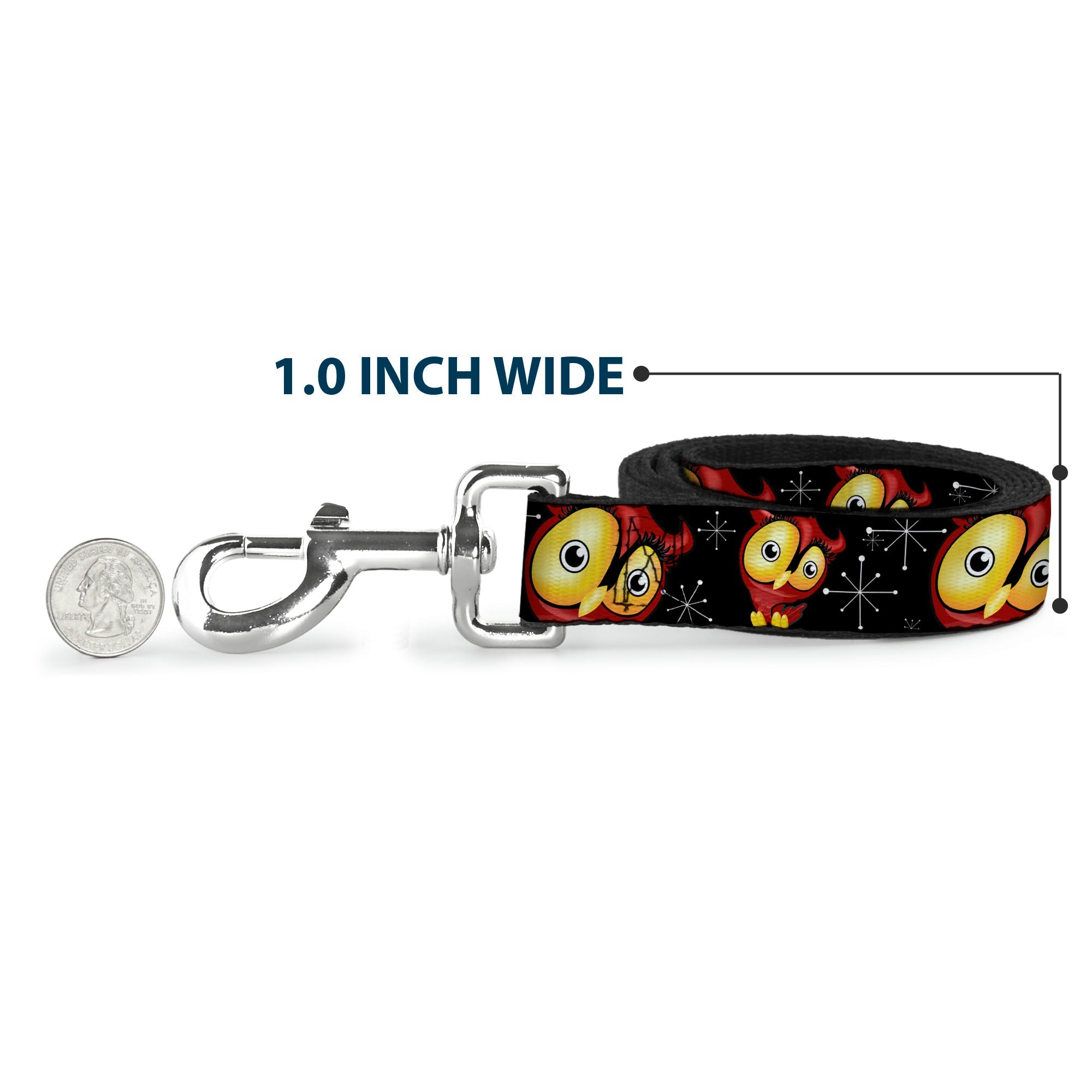 Dog Leash - Big Eye Owl