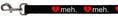 Load image into Gallery viewer, Dog Leash - Broken Heart MEH Black/Red/White
