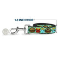 Load image into Gallery viewer, Dog Leash - Burger & Fries Cartoon Straight Green Tablecloth
