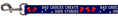 Load image into Gallery viewer, Buckle-Down Dog Leash - Beer Pong BAD CHOICES CREATE GOOD STORIES Blue/White/Red
