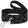 Load image into Gallery viewer, Dog Leash - Bandana Black/Gray
