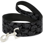 Dog Leash - Bandana Black/Gray