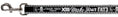 Load image into Gallery viewer, Dog Leash - BD Skull MAKE YOUR FATE Black/White
