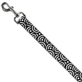 Load image into Gallery viewer, Dog Leash - Bullseye Stacked Black/White
