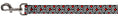 Load image into Gallery viewer, Dog Leash - Bullseye Stacked Black/White/Red
