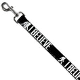 Load image into Gallery viewer, Dog Leash - Bigfoot Silhouette I BELIEVE Black/Gray/White
