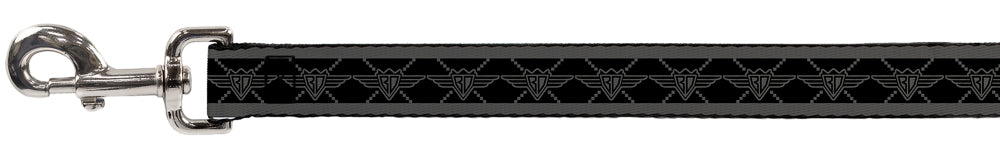 Dog Leash - BD Monogram2 Black/Gray