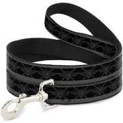Dog Leash - BD Monogram2 Black/Gray