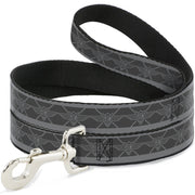 Dog Leash - BD Monogram2 Grays