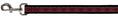 Load image into Gallery viewer, Dog Leash - BD Monogram2 Red/Black

