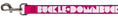 Load image into Gallery viewer, Dog Leash - BUCKLE-DOWN Shapes Hot Pink/White
