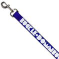 Load image into Gallery viewer, Dog Leash - BUCKLE-DOWN Shapes Blue/White
