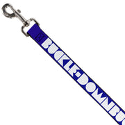 Dog Leash - BUCKLE-DOWN Shapes Blue/White