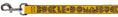 Load image into Gallery viewer, Dog Leash - BUCKLE-DOWN Shapes Gold/Leopard Brown
