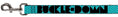 Load image into Gallery viewer, Dog Leash - BUCKLE-DOWN Shapes Dot Turquoise/White/Black
