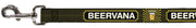 Buckle-Down Dog Leash - Beer Pint/BEERVANA Rays/Waves Black/Olive