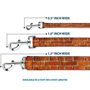 Dog Leash - Brick Wall