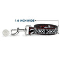 Load image into Gallery viewer, Dog Leash - Corset Lace Up w/Bow Red Plaid/Black
