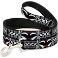 Load image into Gallery viewer, Dog Leash - Corset Lace Up w/Bow Red Plaid/Black
