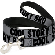 Dog Leash - COOL STORY BRO Gray/Black